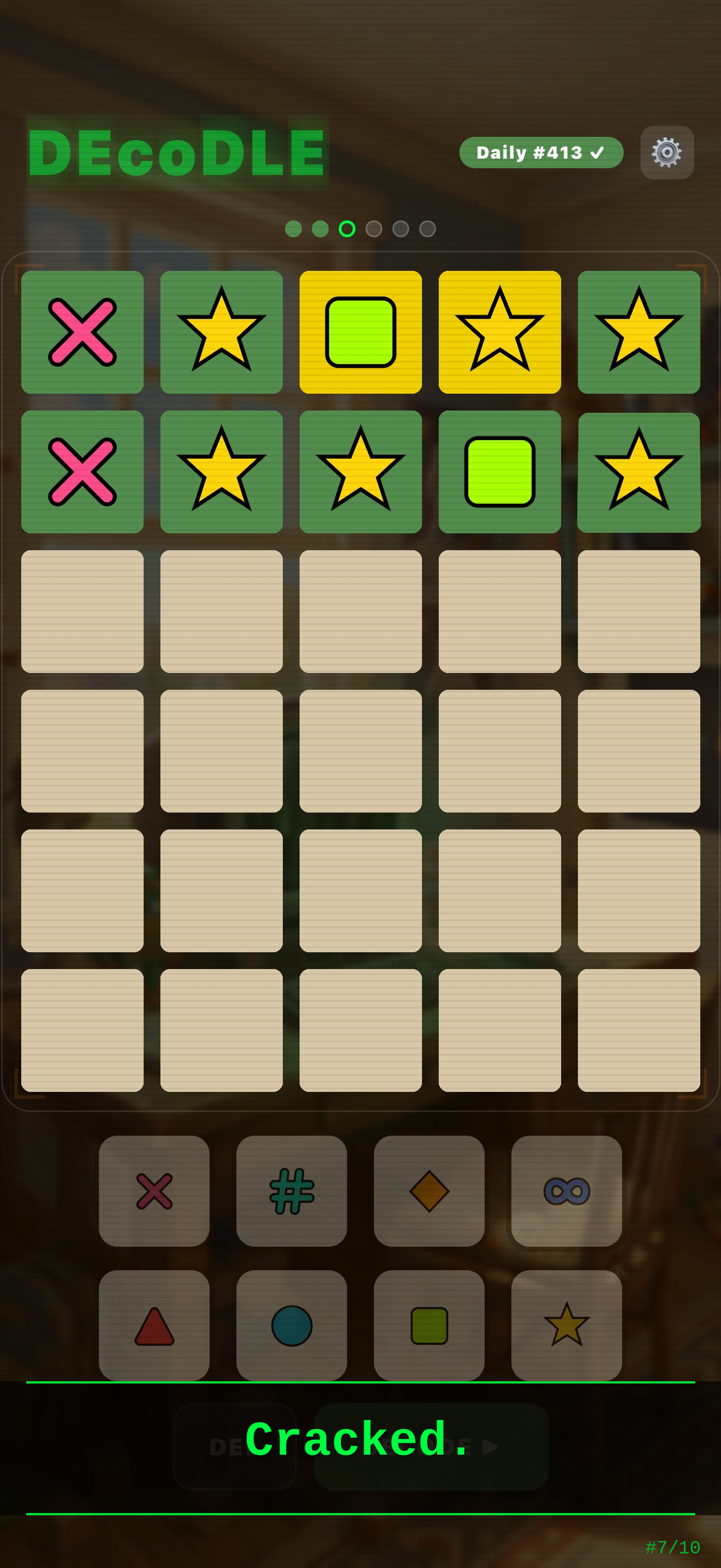 Puzzle board win state