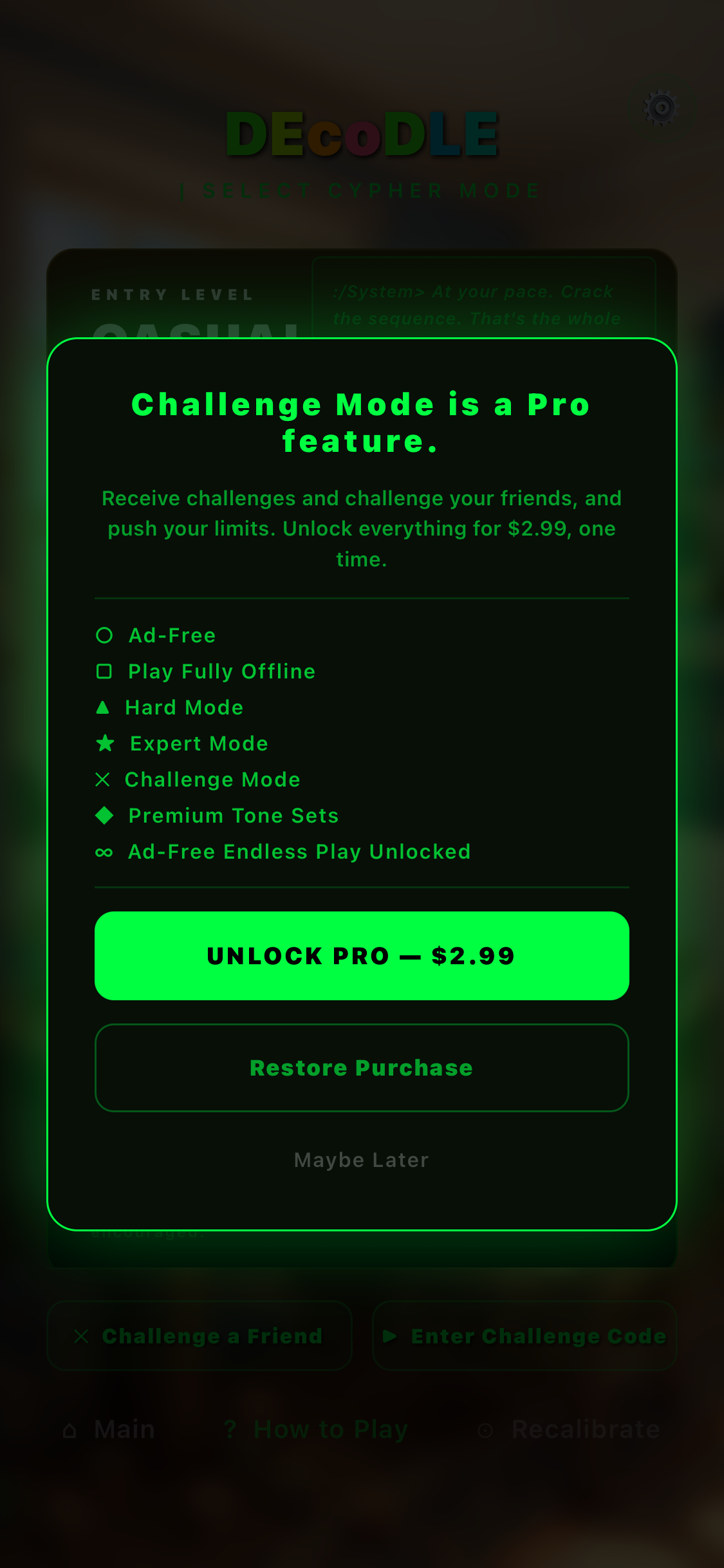 PRO features unlocked confirmation